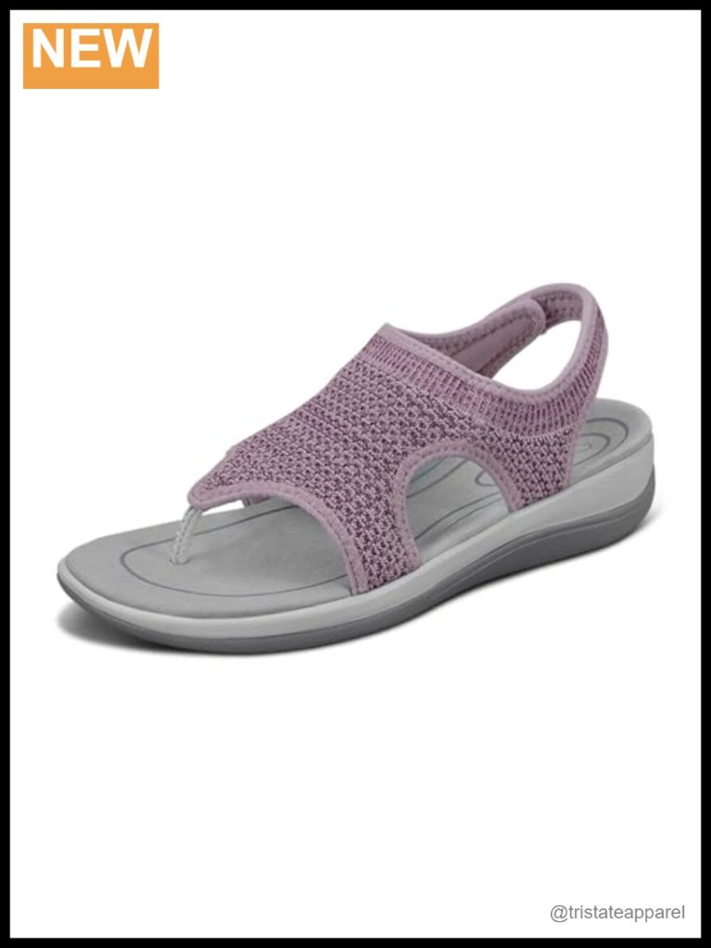 Orthopedic Platform Flip Flops with Arch Support Wide Toe Box
